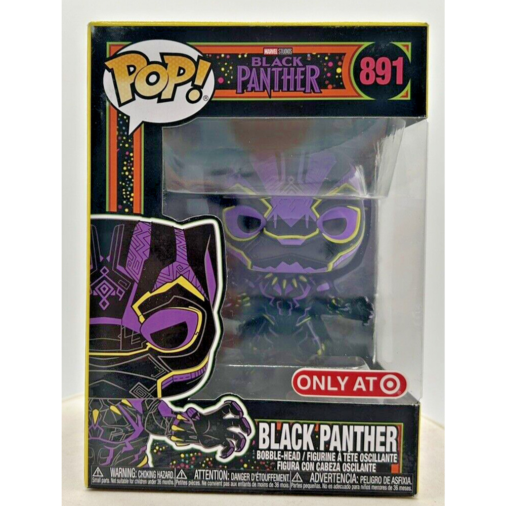 Funko‎ Pop! Marvel Studios Black Panther Target Exclusive #891 F15